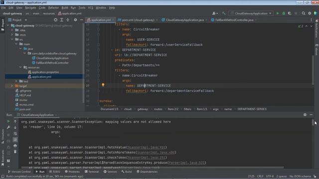 org.yaml.snakeyaml.scanner.ScannerException: mapping values are not allowed here смотреть онлайн