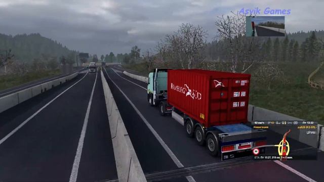 ETS 2 - Сезонный аддон для Realistic Graphics Mod (Обзор мода)