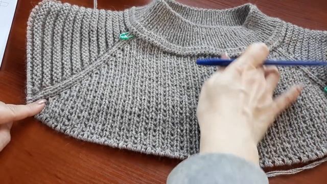 Свитер мужской спицами. Часть 3. Расчеты. Росток. смотреть онлайн