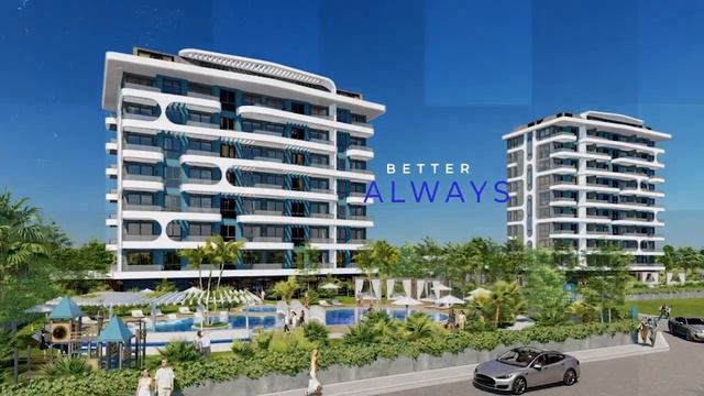 Жилой комплекс Lady Mary & Solaris Paradise в Алании | Турция | Виды проекта смотреть онлайн