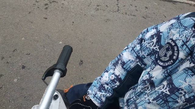 Алюминиевая рама. Самодельный электрический мотоцикл. смотреть онлайн