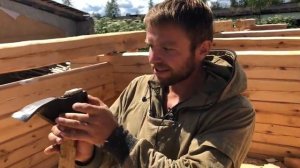 Как строят дом из рубленного бревна. Рубленное бревно. Продолжение