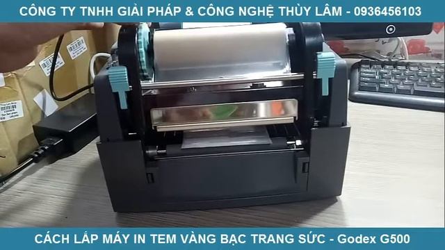 Cách lắp Máy in tem Vàng Bạc Trang Sức Godex G500 смотреть онлайн
