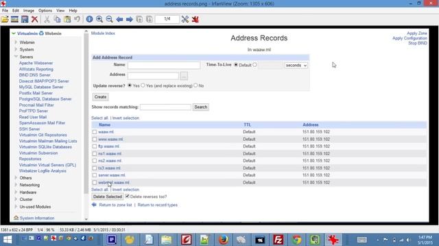 Virtualmin+Webmin virtual host and DNS Binding and FTP account with free domain !! смотреть онлайн