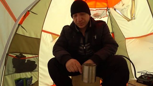 Зимняя рыбалка.Последний лед на Осколе,село Яцковка. смотреть онлайн