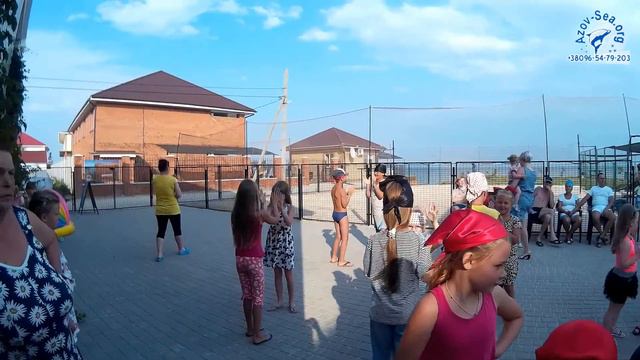 Развлечения с Аниматором. Отдых на Азовском море. Степановка Первая. смотреть онлайн