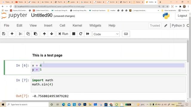 How to write in Jupyter Notebook and save it. смотреть онлайн
