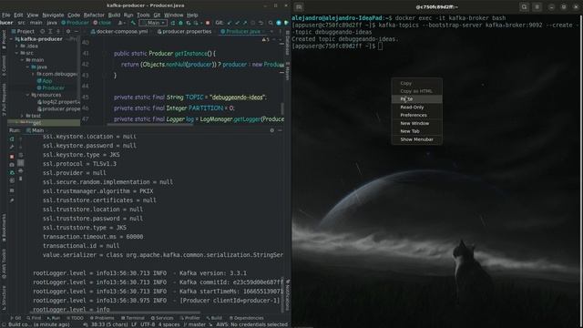 Probando nuestro productor de kafka 5/8 смотреть онлайн