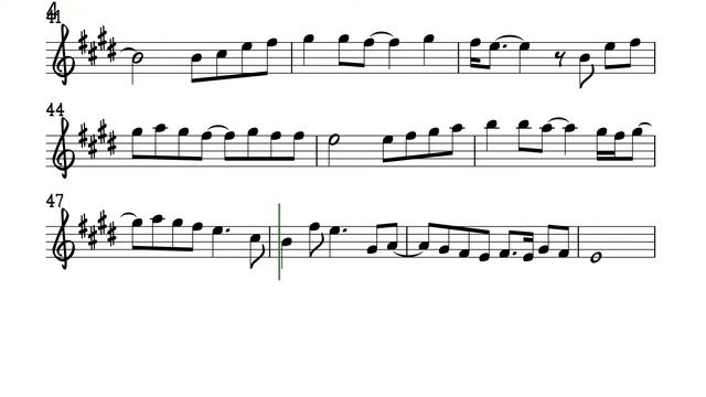 FOREVERMORE orig key Flute Violin Sheet Music Backing Track Play Along Partitura смотреть онлайн