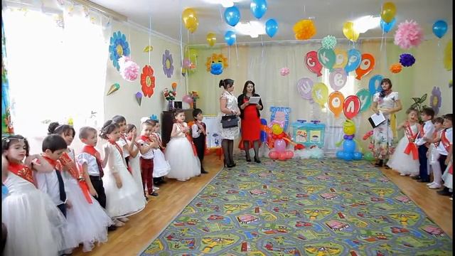 Выпускной бал в детском саду "Севиндж" села Падар Дербентского района смотреть онлайн