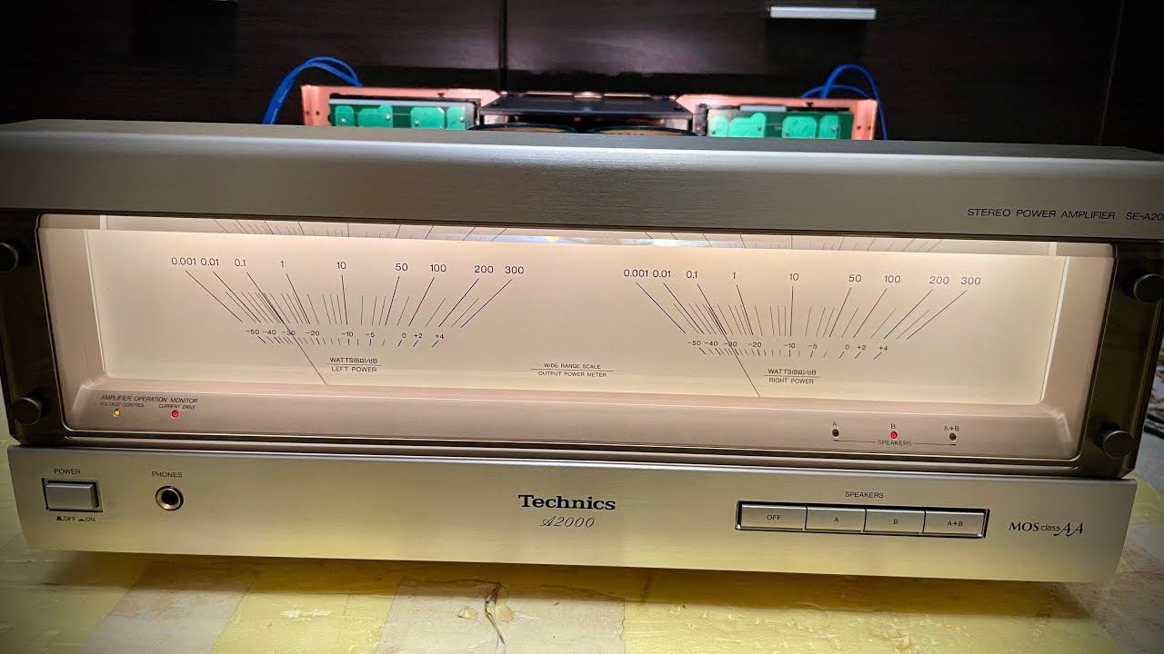 Technics SE-A2000 (сборка, настройка) смотреть онлайн