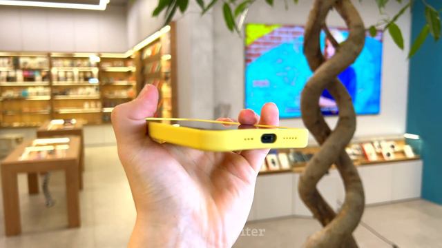 Силиконовый чехол Candy для iPhone 12 / 12 Pro (Желтый) смотреть онлайн