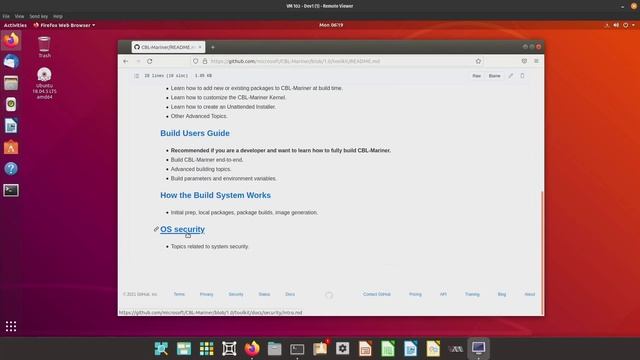 Microsoft CBL-Mariner (Linux) смотреть онлайн