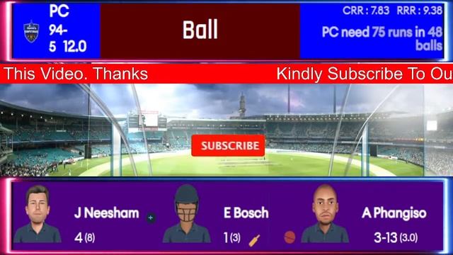 ?Pretoria Capitals vs Joburg Super Kings Live Score | 11th match | PC vs JSK | Cricket Shouts смотреть онлайн
