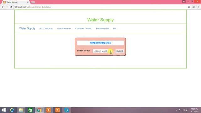 Water Supply Billing System In php, MYSQL... смотреть онлайн