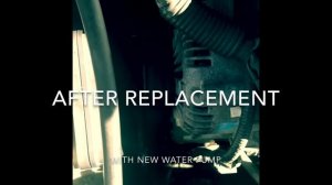 TOYOTA WISH 1.8L 2008 WATER PUMP REPLACEMENT