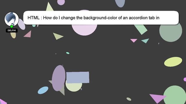 HTML : How do I change the background-color of an accordion tab in Bootstrap? смотреть онлайн