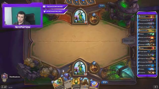 Beast Druid -- Hearthstone -- Deck Spotlight -- смотреть онлайн