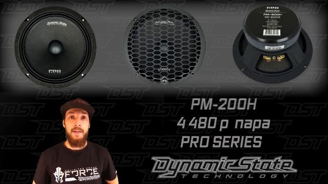 Какие динамики лучше поставить? Выбираем мощные динамики 8" 20см Dynamic State PM-200. смотреть онлайн