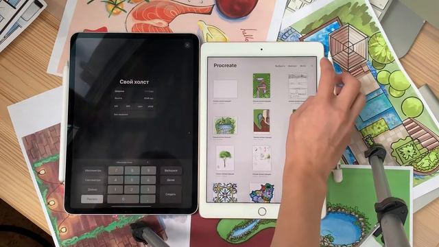Сравнение IPad Pro 11’ и iPad Pro 9.7’ для скетчеров смотреть онлайн