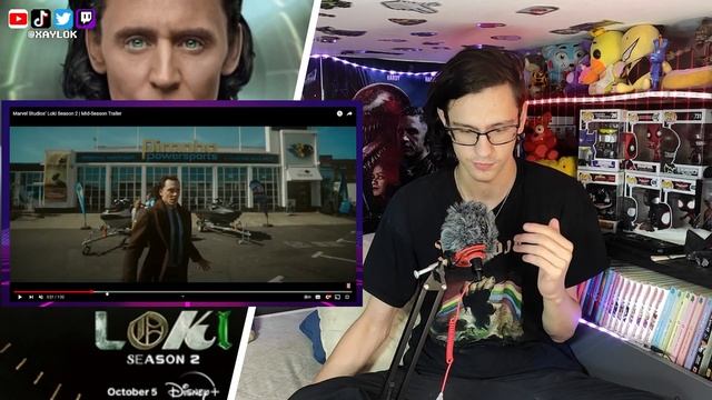 REACTION au NOUVEAU TRAILER de LOKI SAISON 2 !! смотреть онлайн