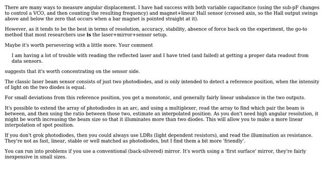 High resolution angular position (~0.5 degree) measurement (3 Solutions!!) смотреть онлайн