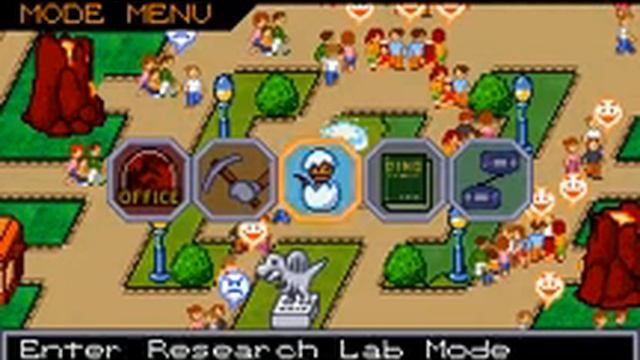 Jurassic Park 3: Park Builder (GBA) - SPINOSAURUS смотреть онлайн