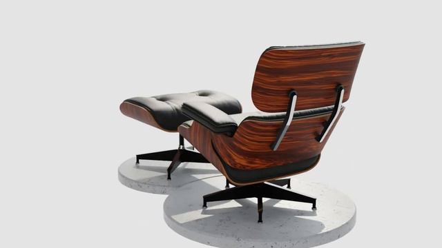 Eames lounge chair preview смотреть онлайн