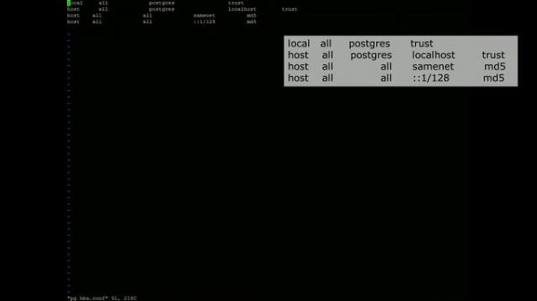 3. Установка и настройка PostgreSQL и PostGis