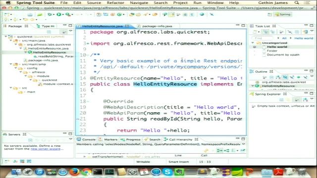Alfresco Summit 2013: Getting Started with Alfresco Development смотреть онлайн