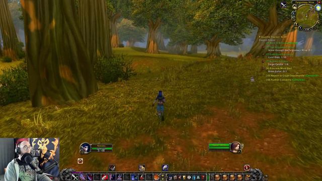 World of Warcraft - OFFICIAL HARDCORE - Night Elf Warrior - Chill Gameplay Walkthrough смотреть онлайн