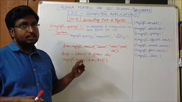 CLASS 12 - COMPUTER APPLICATIONS - CHAPTER 9 - CONNECTING PHP WITH MYSQL смотреть онлайн