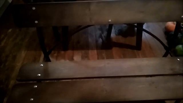 Ужасная погода // Цветы определила на "зимние квартиры" // Сделала новую грядку // Собрала скамью смотреть онлайн