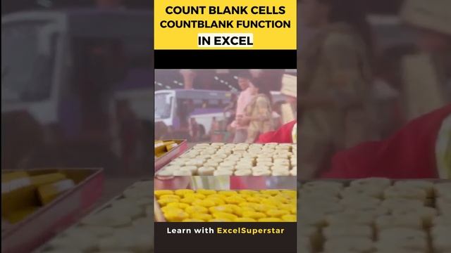 Count Blank Function in Excel | Part 1 смотреть онлайн