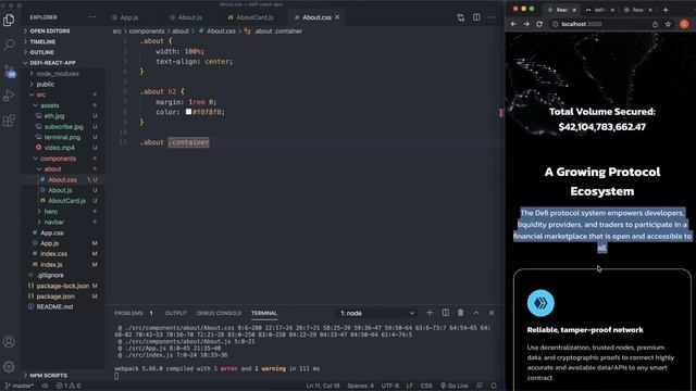 React JS DeFi Website - Front End Web Dev - Beginner React JS Tutorial смотреть онлайн