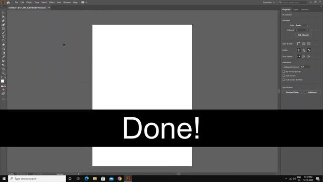 How To Fix Adobe Illustrator Workspace Turned White - Remove White Overprint Illustrator Problem