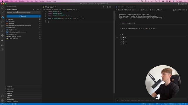 How to Use Git in VS Code for Data Science смотреть онлайн