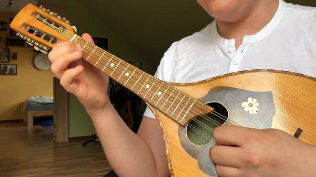 Sicilian Pastorale - The Godfather OST - Mandolin lesson смотреть онлайн