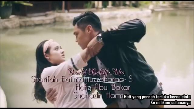 OST Alamatnya Cinta | Hana - Aziz Harun ft Hannah Delisha [LIRIK+OFFICIAL MV] смотреть онлайн