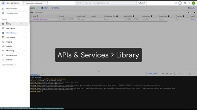 How to Onboard GCP Logs to Panther Using GCS смотреть онлайн