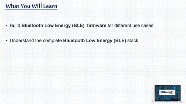 Bluetooth Low Energy (BLE) From Ground Up™ - learn Wireless Networking смотреть онлайн