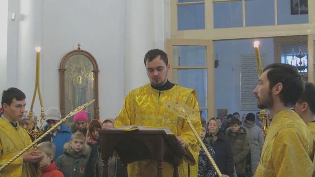 Воскресное Евангельское чтение. Диакон Павел Садовников. смотреть онлайн