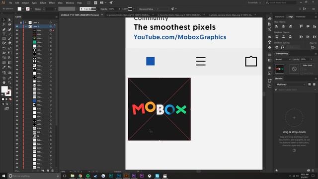 S005 App Layers Explosion Speed Art (Illustrator & After Effects) смотреть онлайн