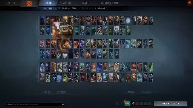 Видео нового интерфейса Dota 2 Reborn Beta (All in One) смотреть онлайн