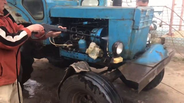 Моем трактор Т-40 смотреть онлайн