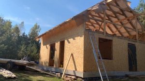 ? КРОВЛЯ СВОИМИ РУКАМИ?СТРОИТЕЛЬСТВО МАНСАРДНОЙ КРЫШИ | Строим дом своими руками