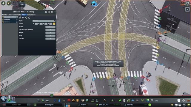 Cities Skylines Intersection Marking Tool Mod Tutorial смотреть онлайн
