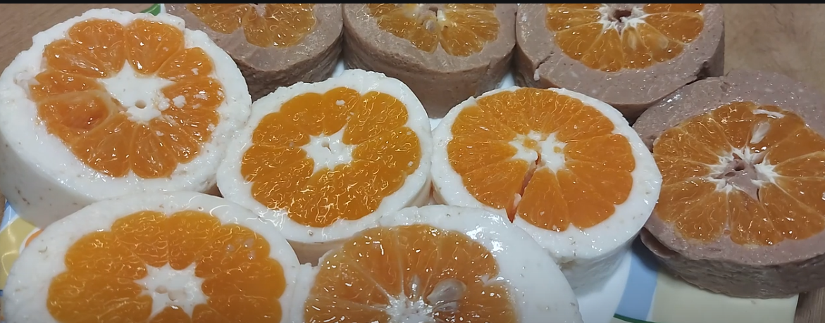 Мандариновый десерт. Простой рецепт на праздничный стол смотреть онлайн