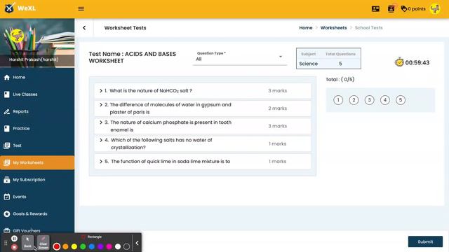 WeXL Student Worksheets смотреть онлайн