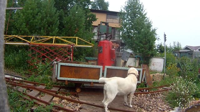 Погрузка баллона на вагон Дачная жд смотреть онлайн